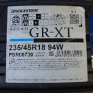 ブリヂストン　レグノGR-XT