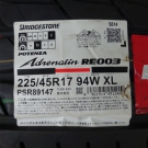 ブリヂストン　ポテンザ　アドレナリンRE003