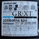 ブリヂストン　REGNO　GR-XT