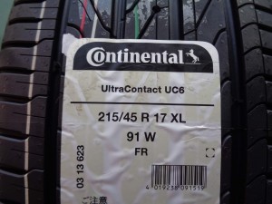 コンチネンタル　ウルトラコンタクトUC6