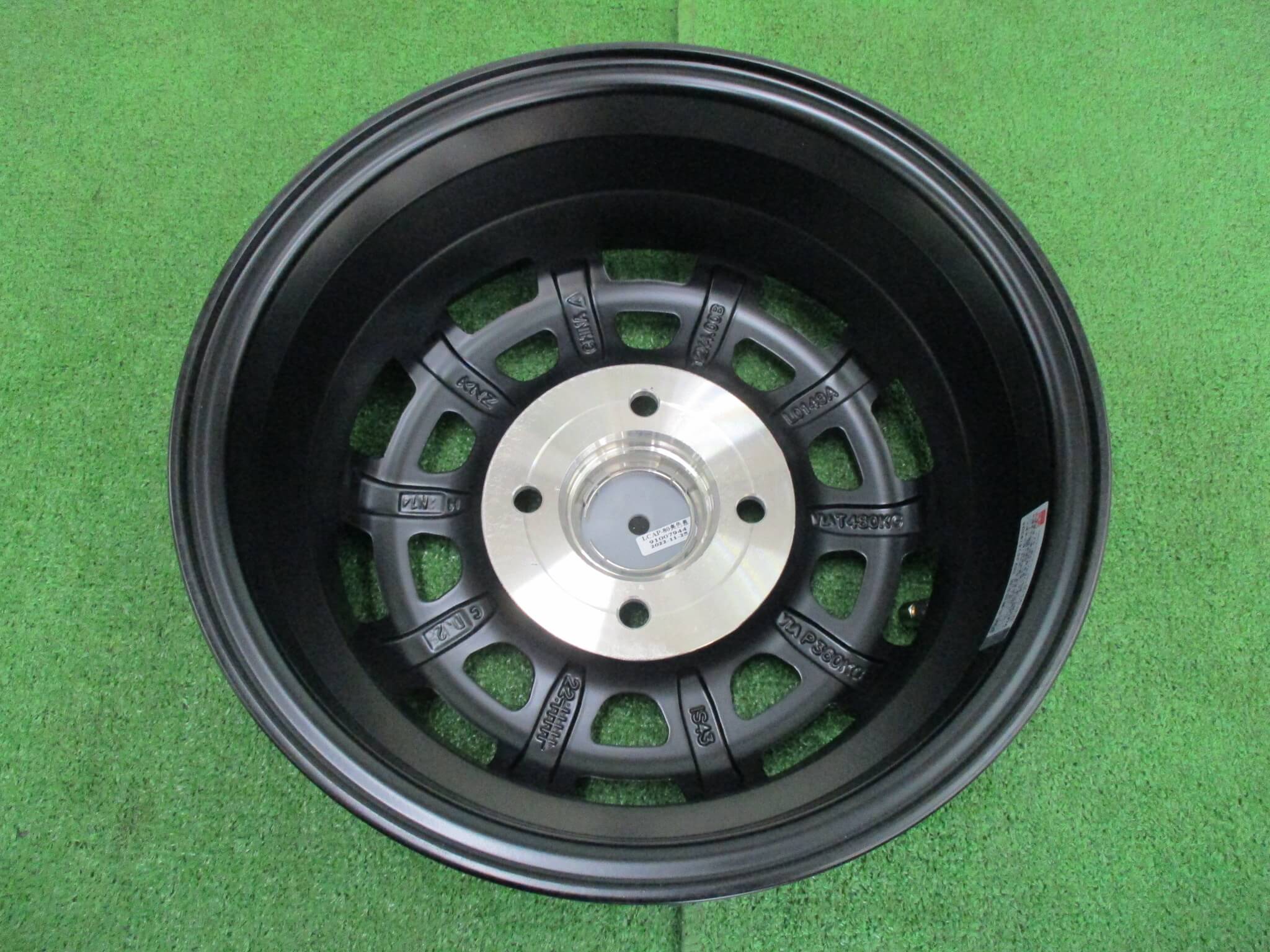 H4 MOTOR X1 アルミホイール2本セット ピクシスメガ LA7#0A(2015/7〜2022/8) 共豊 H4 MOTOR X1 アルミホイール2本セット eKワゴン B11W(2013⁄6〜2019⁄3)