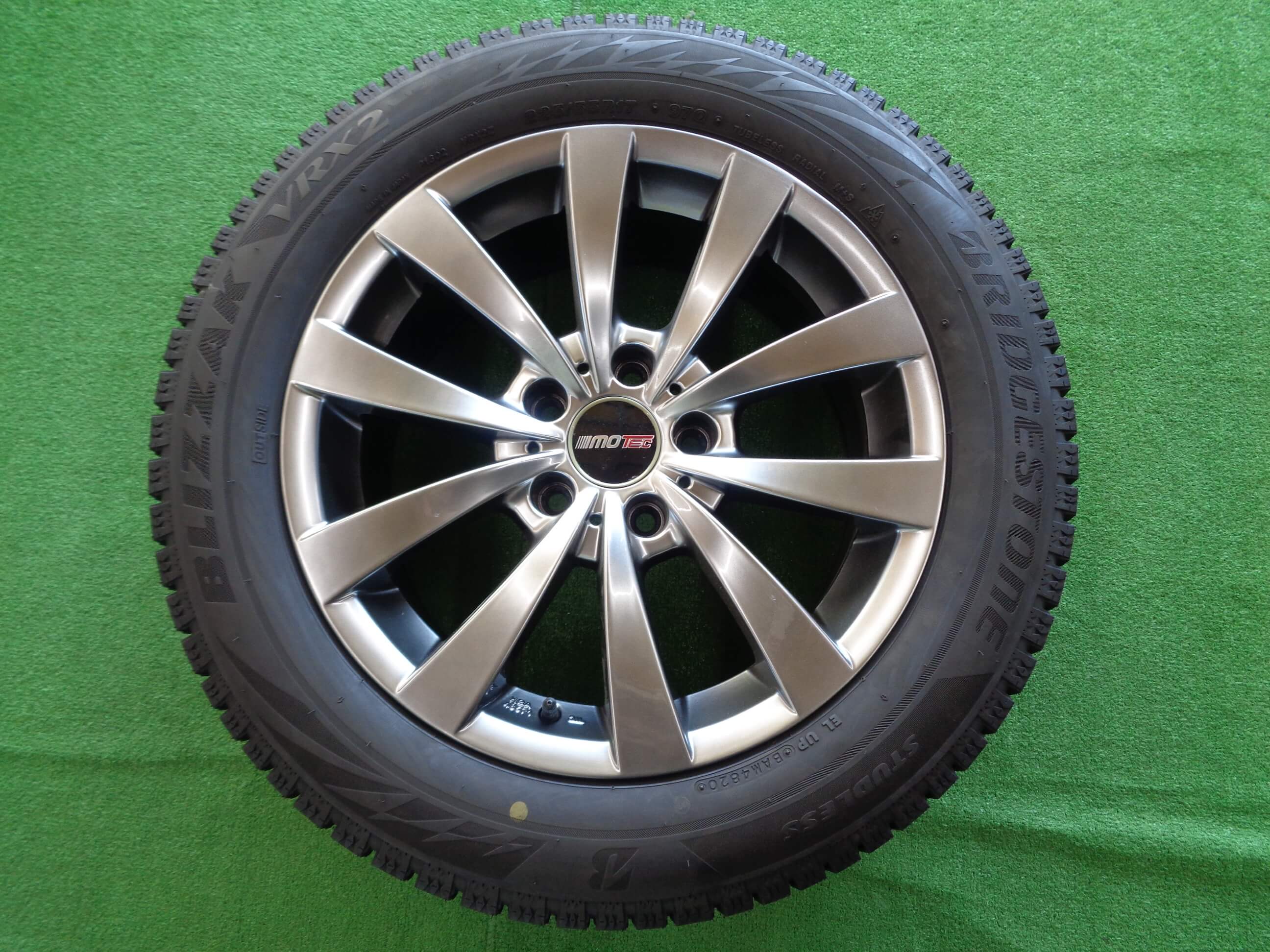 Mazda 17インチ ホイールセット ブリヂストンBlizzak VRX マツダ MAZDA