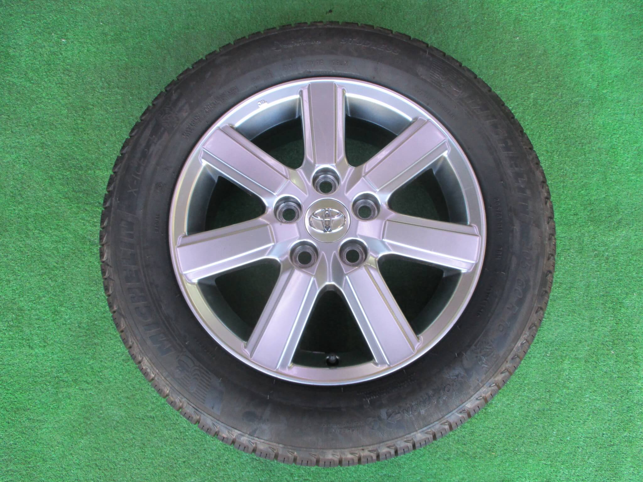 専用出品　バルミナ16+195/60R16　スタッドレス　③ ミシュラン 195/60-16 X-ICE ブリヂストン バルミナ 16インチ 6J