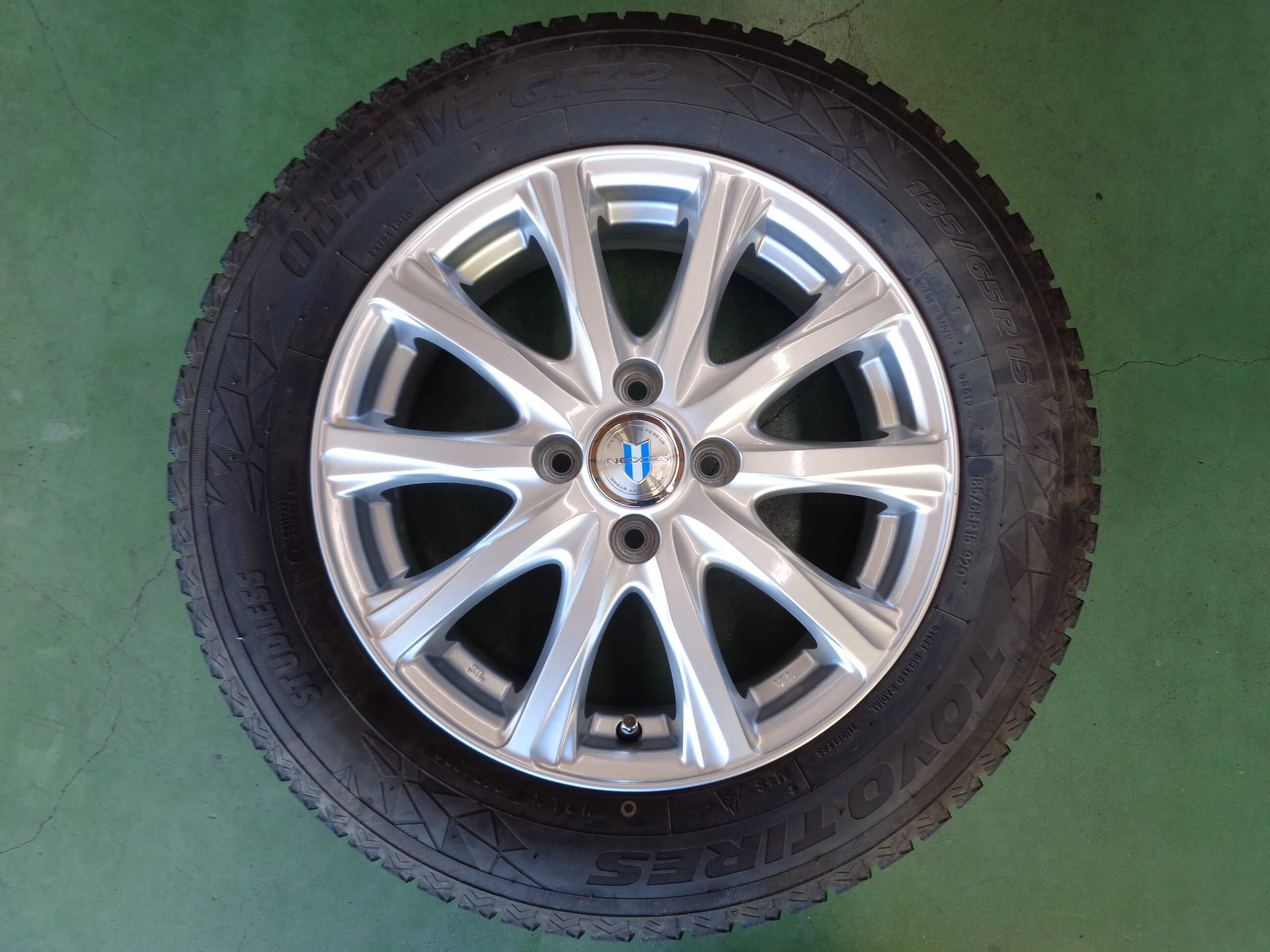 ホンダ純正　スタッドレスホイールセット　15インチ　4穴　185/65r15 ホンダ純正スタッドレスホイールセット4穴15インチ185/65r15