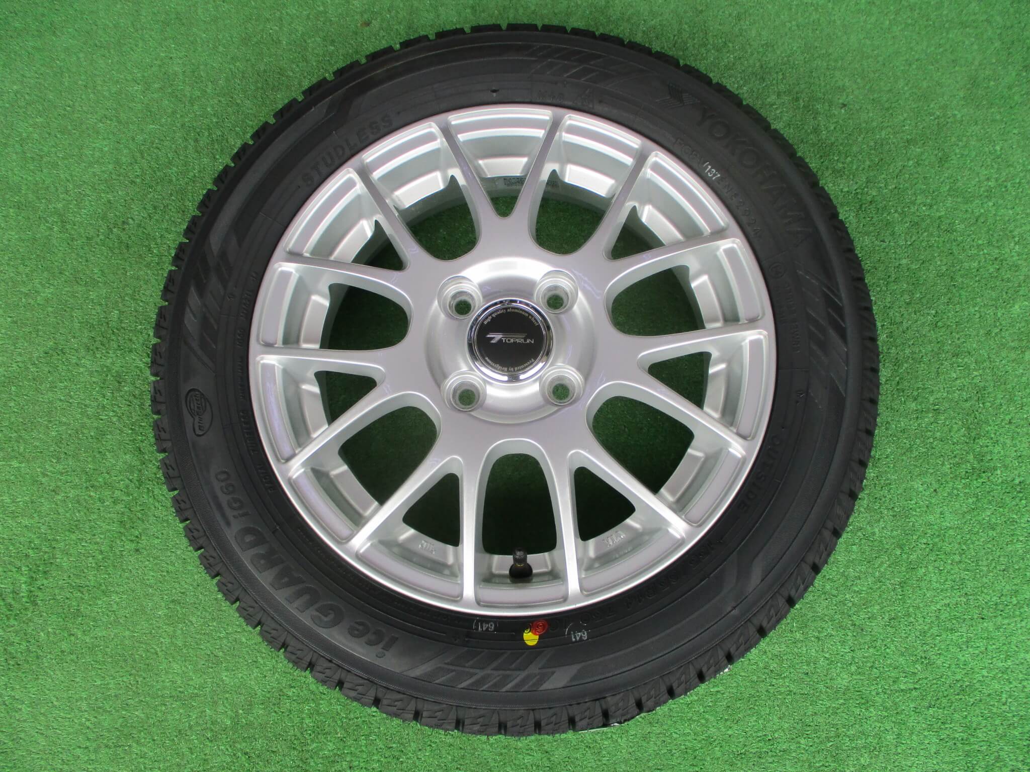 TOP RUN トップラン 14インチ アルミホイール 14X4.5J +45 PCD100 4H 4穴