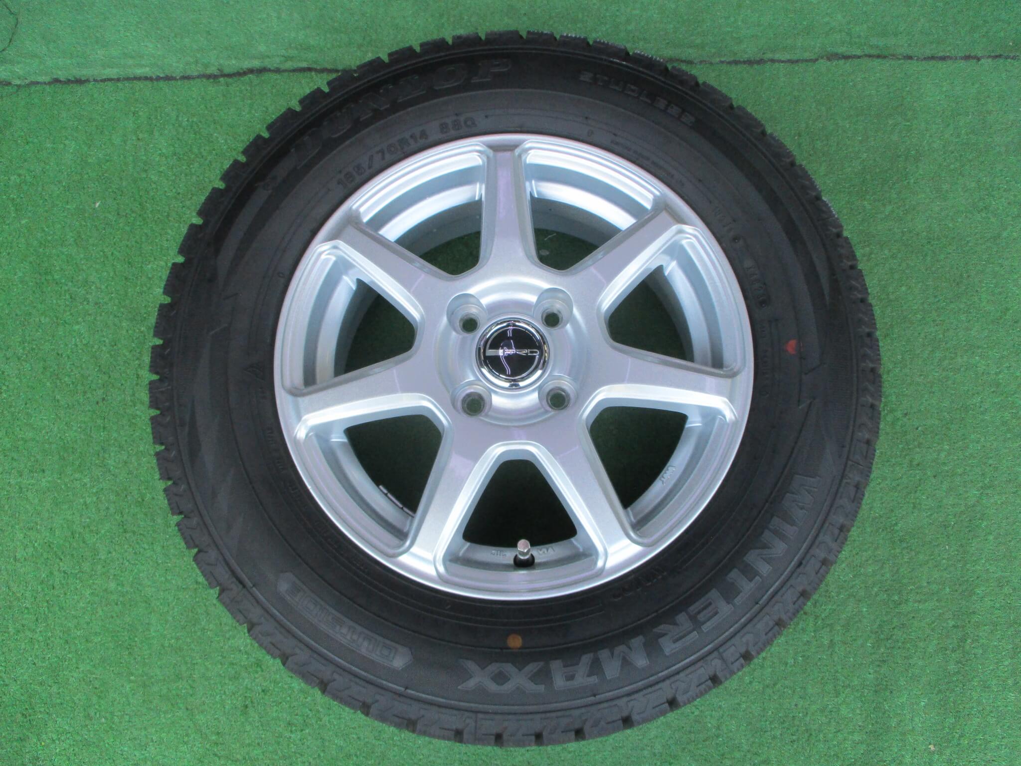 185/60R15 ダンロップ　フィールダー スチールホイール 185/60R15 ダンロップ フィールダー スチールホイール