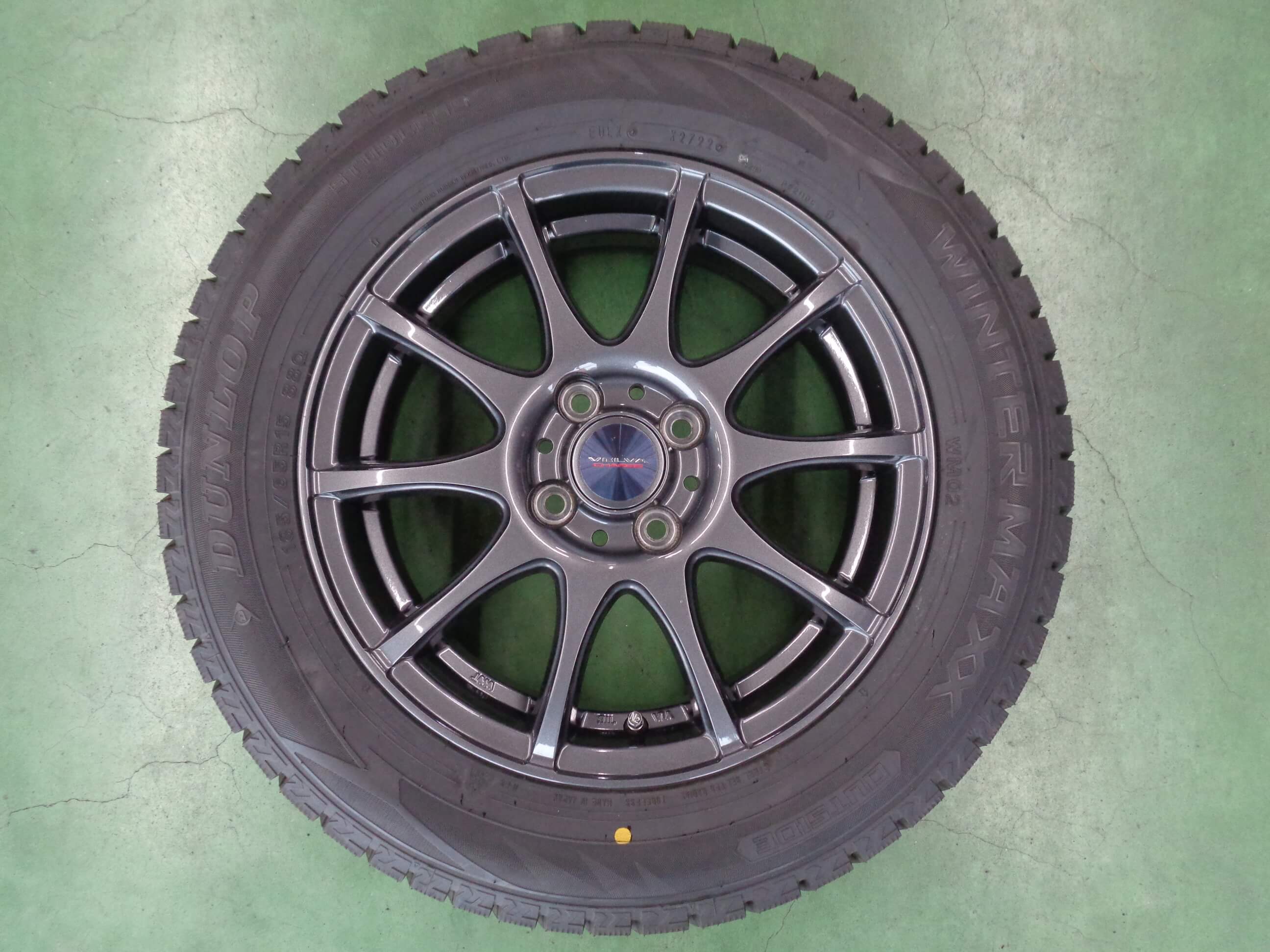 マンツォー 、中古15インチ スタッドレス ホイールセット 楽天市場】中古 スタッドレス ホイールセット 185/65R15 15×5.5J ET